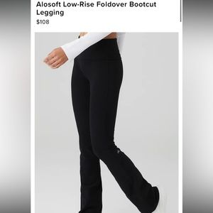 ALO Yoga Alosoft Bootcut Legging